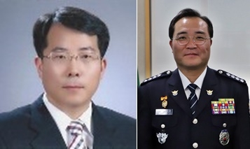 경무관 승진자 2명 (사진왼쪽부터 원창학, 윤영진).(사진제공=부산경찰청)