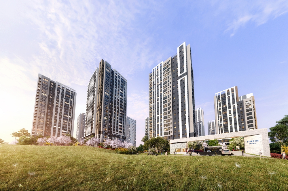 한화 포레나 인천연수 조감도.(사진=한화건설)