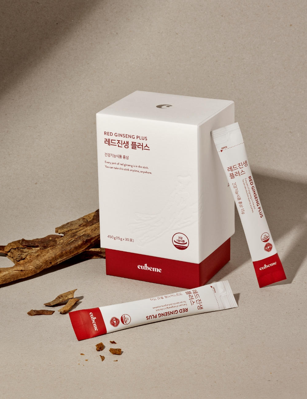 큐브미, 홍삼 스틱 ‘레드 진생 플러스’ 출시