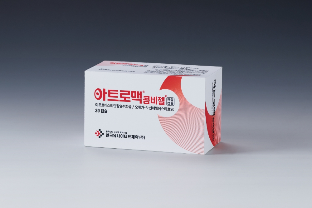 한국유나이티드제약, 오메가-3 + 아토르바스타틴 복합제 개발