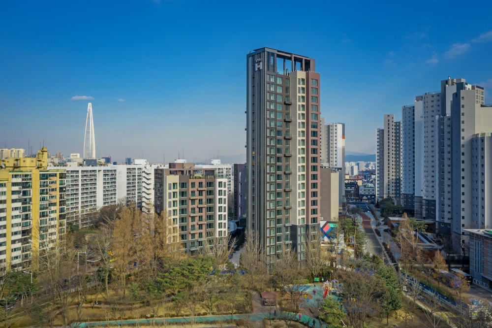 디에이치 포레센트 전경.(사진=현대건설)