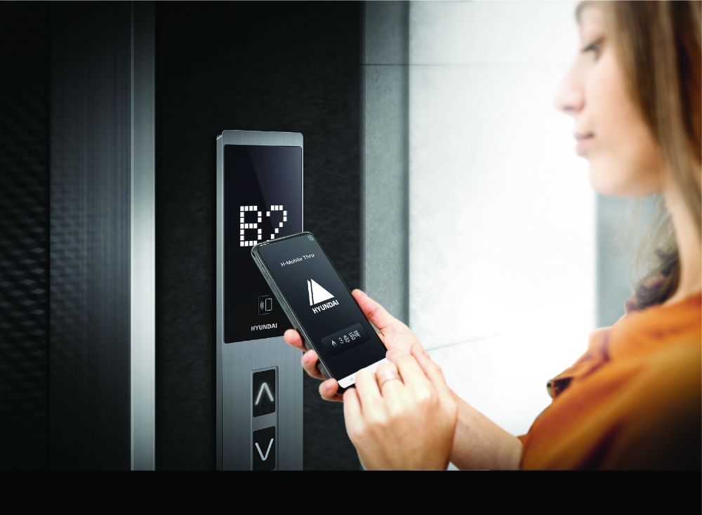 현대엘리베이터, 언택트 기술 적용한 신제품 N:EX 출시