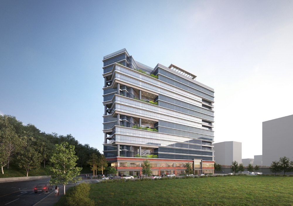 광명 티아모 IT타워 투시도.