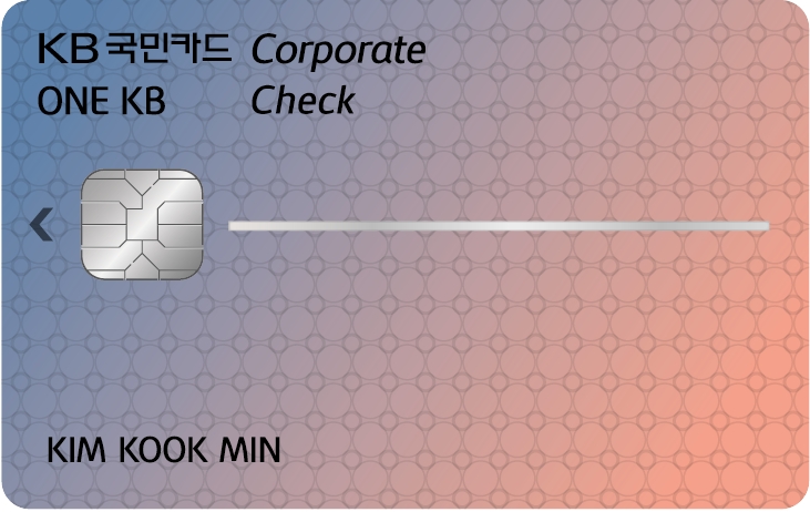 KB국민카드 ‘원(ONE) KB국민 기업체크카드’ 출시
