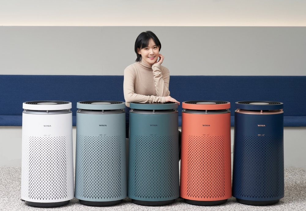 위니아 퓨어플렉스 공기청정기 4컬러 추가 출시