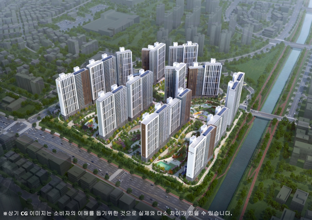 호반써밋 브룩사이드 메인조감도.(사진=호반건설)