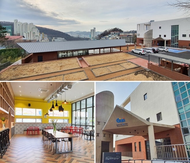 알로이시오기지 전경 등 모습.(사진제공=부산교육청)