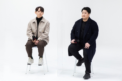 넷게임즈 손화수 디렉터(왼쪽)와 넥슨 강석환 팀장. 사진=넥슨