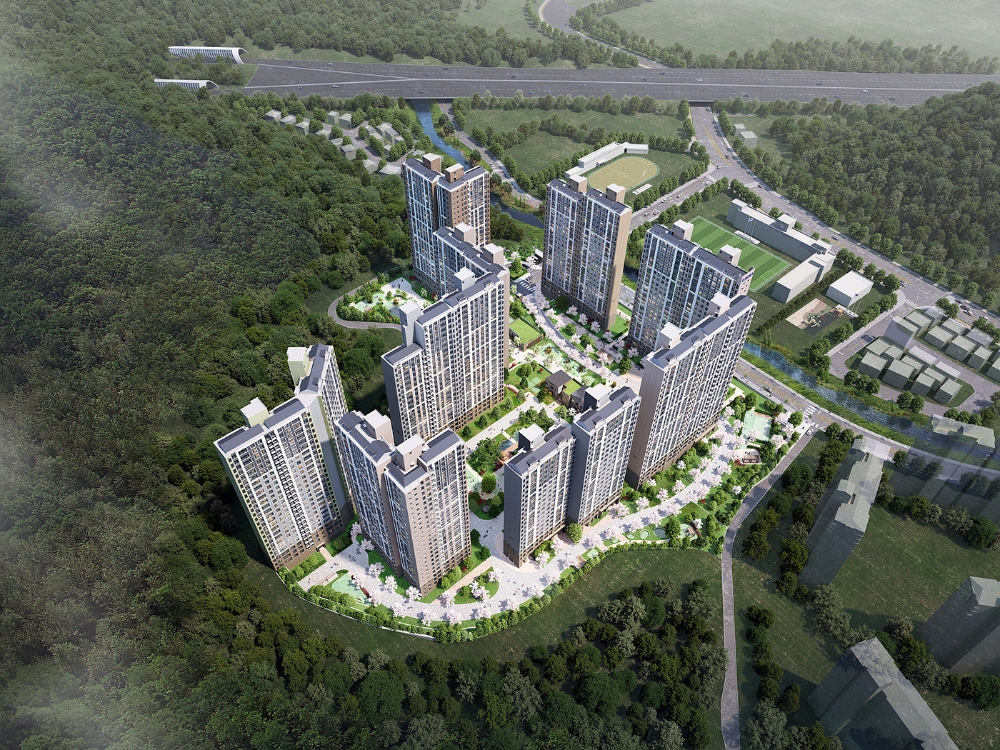 마창대교 반도유보라 아이비파크 조감도.(사진=반도건설)