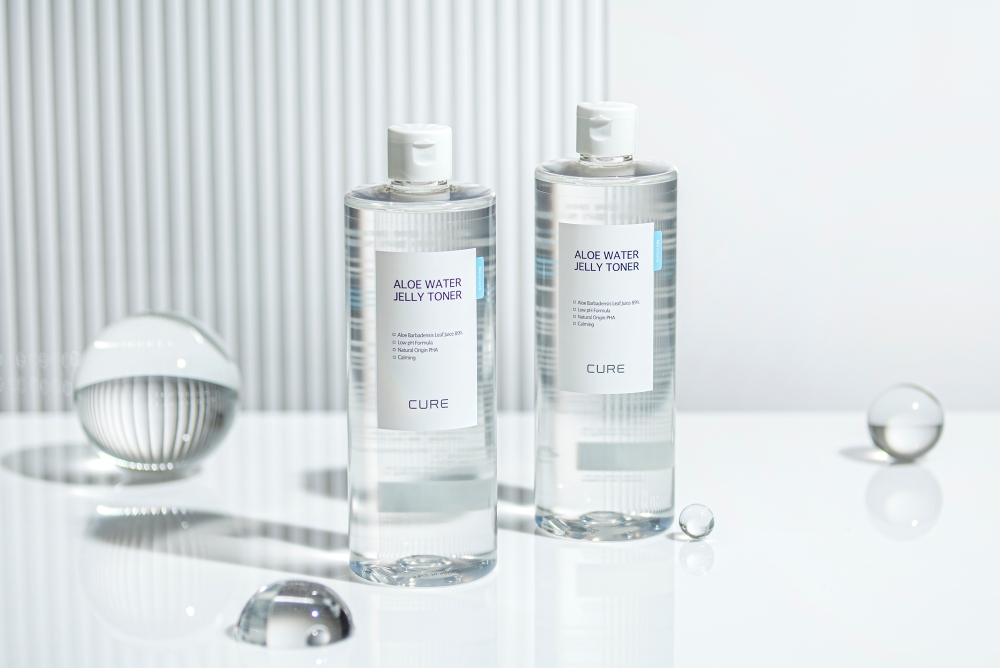 김정문알로에, ‘큐어 알로에 워터 젤리 토너’ 출시