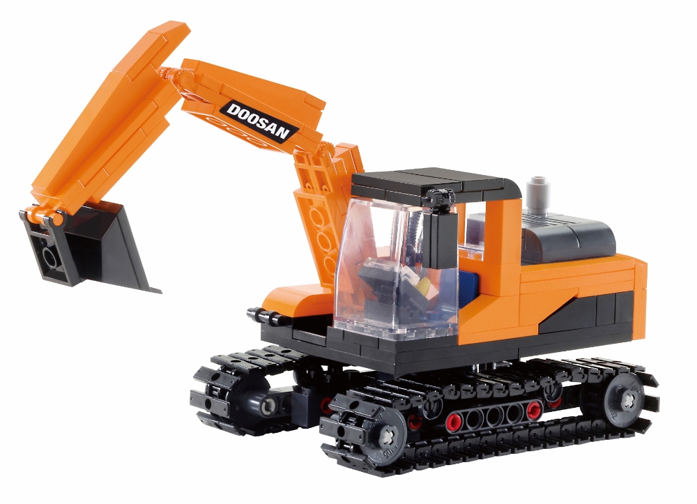 두산인프라코어 건설기계, 건설기계 장비 미니어처·토이블록 판매