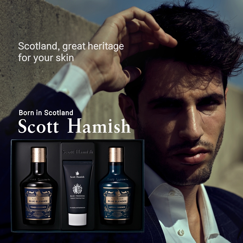 남성 스킨케어 브랜드 스콧해미쉬, 롯데백화점 디크루즈(D’CREWZ) 입점