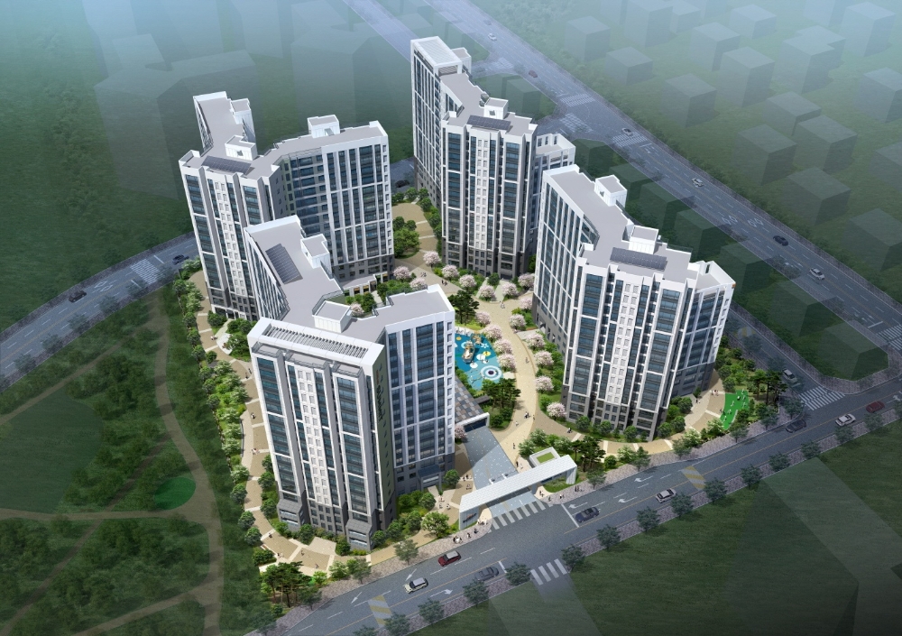 호반써밋 이스텔라 조감도.(사진=호반산업)