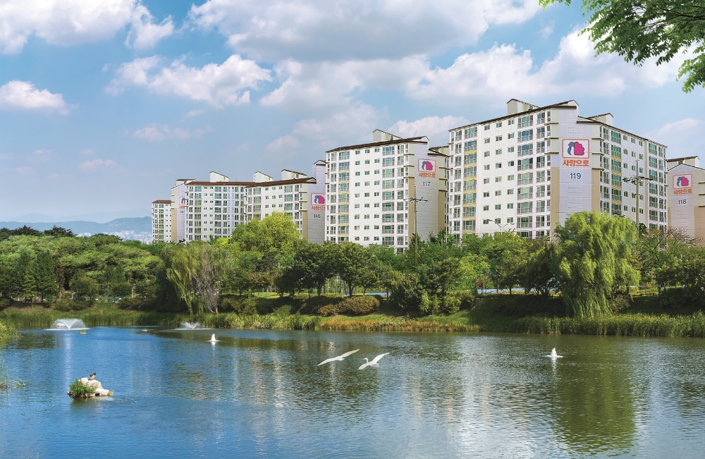 전주 하가 사랑으로 부영 현장.(사진=부영주택)