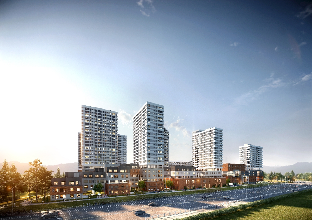 고덕강일 제일풍경채 투시도.(사진=제일건설)