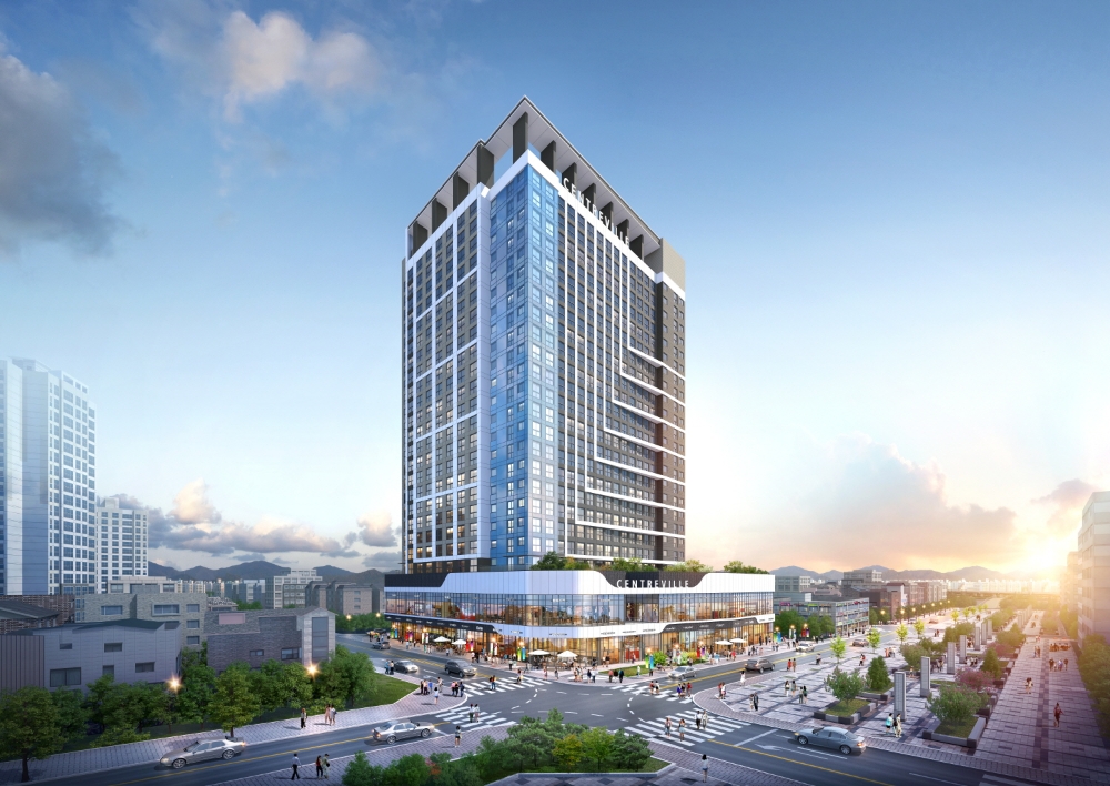 논현 센트레빌 라메르 투시도.(사진=동부건설)