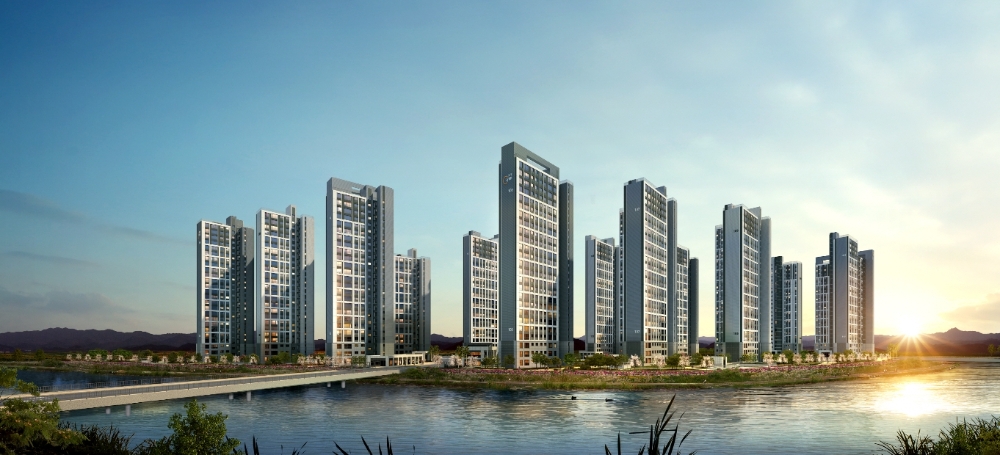 검단신도시 우미린 파크뷰 투시도.(사진=우미건설)