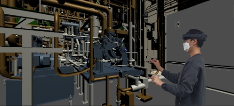 한수원, 신고리5,6호기 사이버발전소 VR·AR 시스템 구축