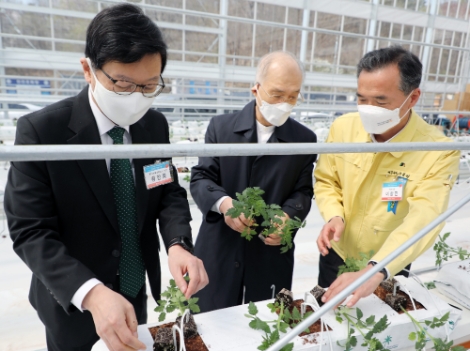 지역난방공사, 푸르메여주팜서 식목일 행사 개최