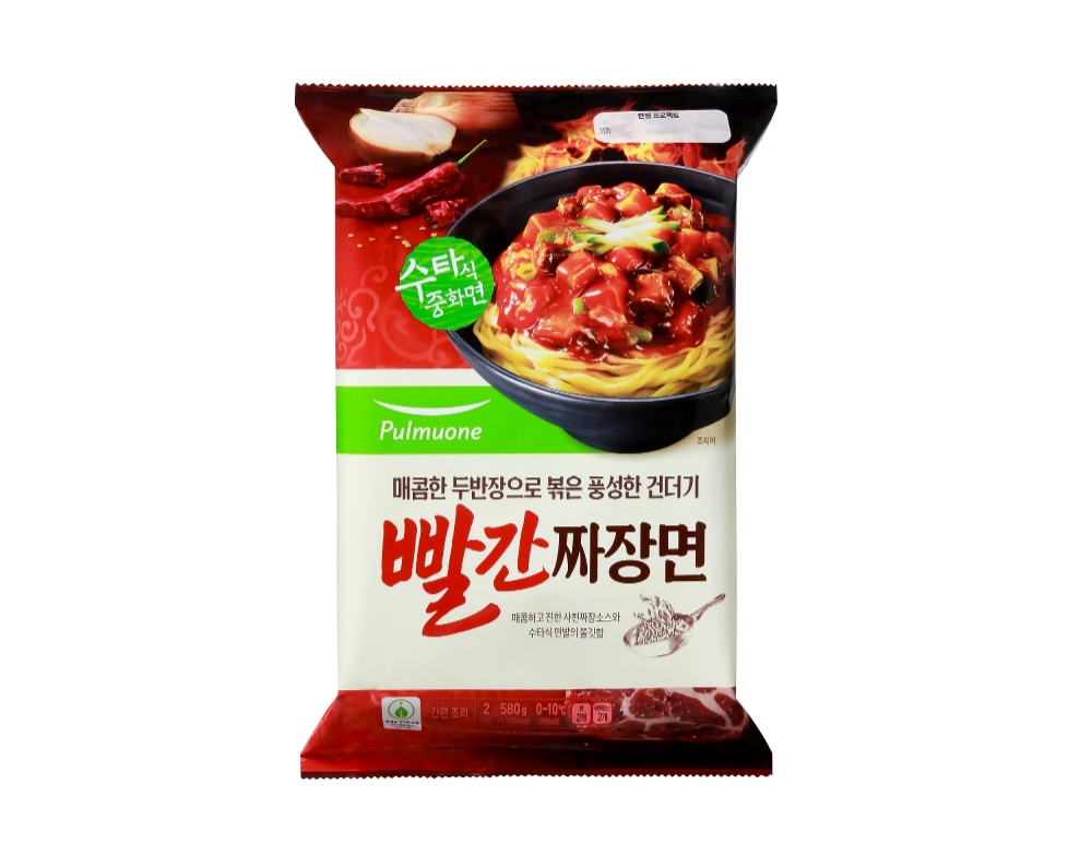 풀무원 ‘빨간짜장면’ 출시