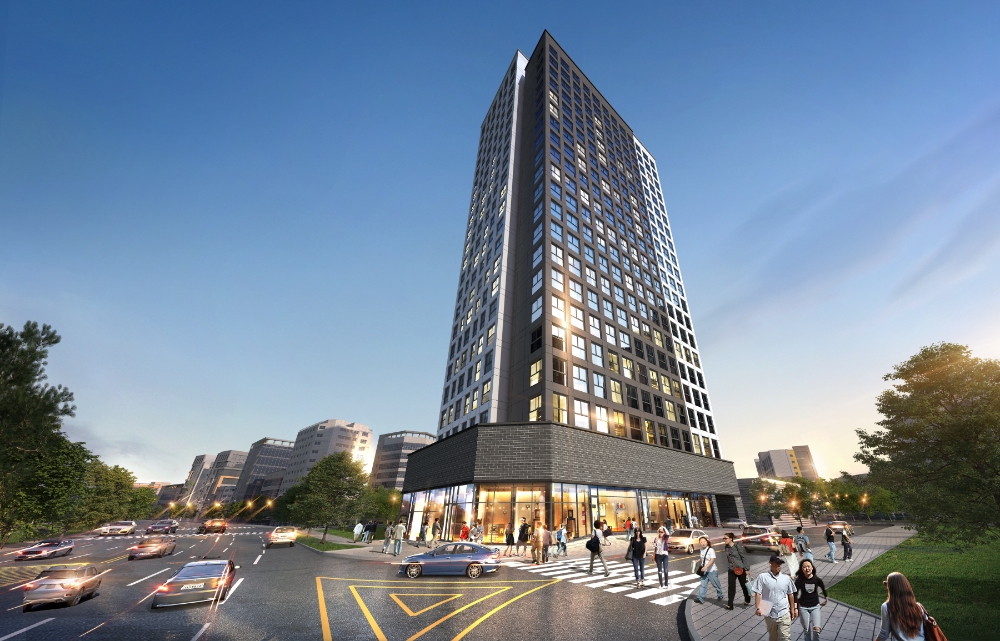 세마역 아피체 더 봄 투시도.