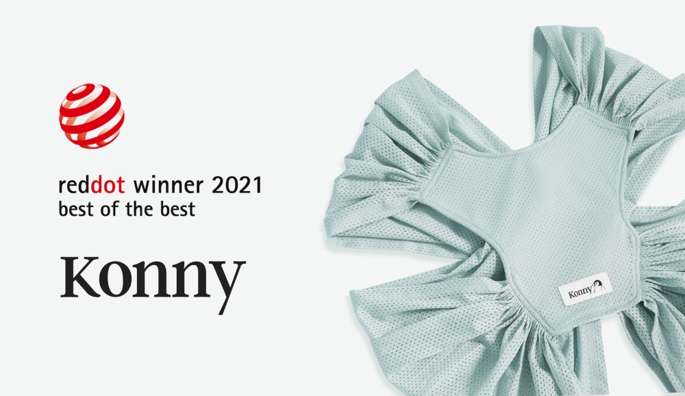 코니바이에린, 업계 최초 2021 레드닷 디자인 어워드 최고상 수상
