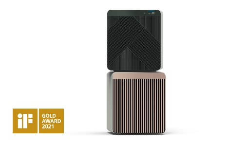 iF 디자인 어워드에서 금상을 수상한 비스포크 큐브 에어. 사진=삼성전자