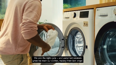 LG전자 의류관리 캠페인, 글로벌 1억뷰 돌파