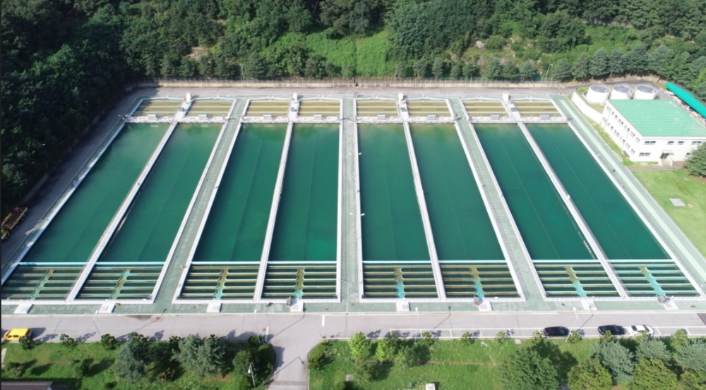 대청댐 광역상수도 전경.(사진=국토안전관리원)