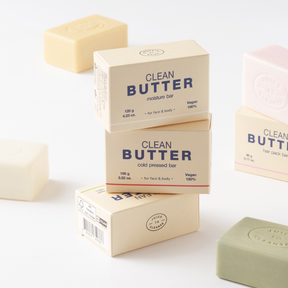 쥬스투클렌즈, ‘클린버터’ 4종 출시