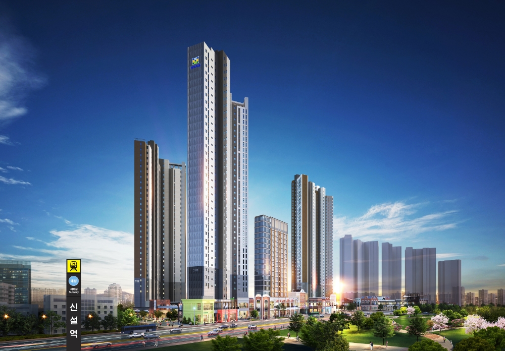 검단역 금강펜테리움 THE SIGLO(더 시글로) 투시도.(사진=금강주택)