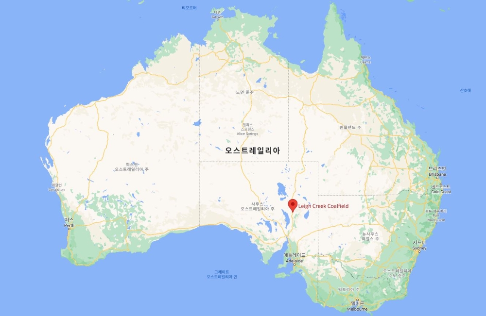호주 리 크릭 위치도.(사진=DL이앤씨)