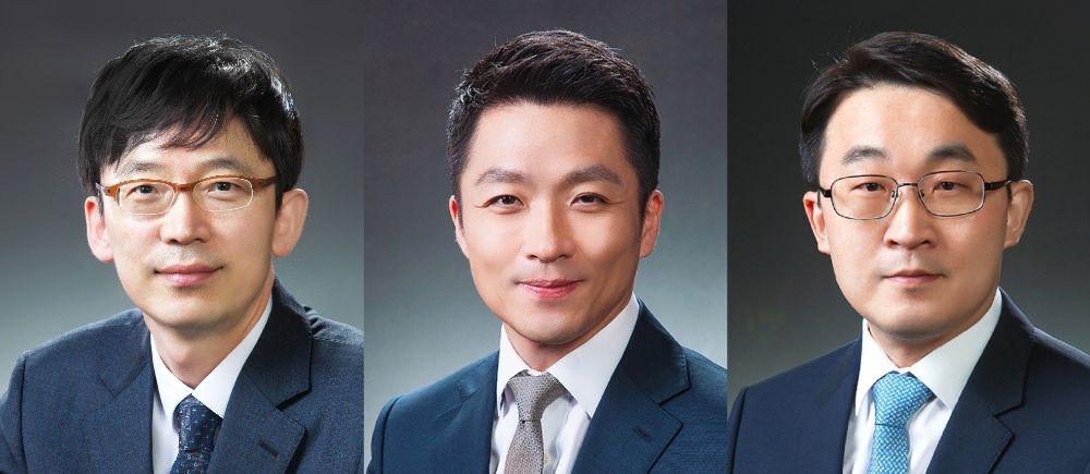 (사진왼쪽부터 이인석•정다주•이헌 전 부장판사(사진제공=법무법인 광장)
