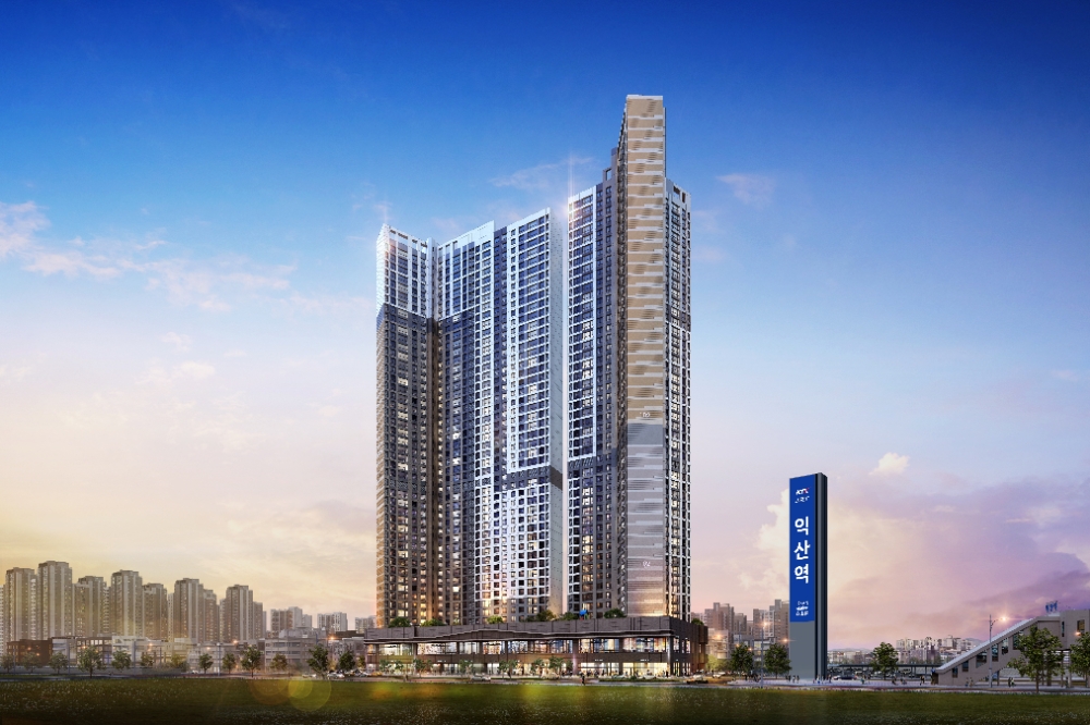 유블레스47 모현 야경 투시도