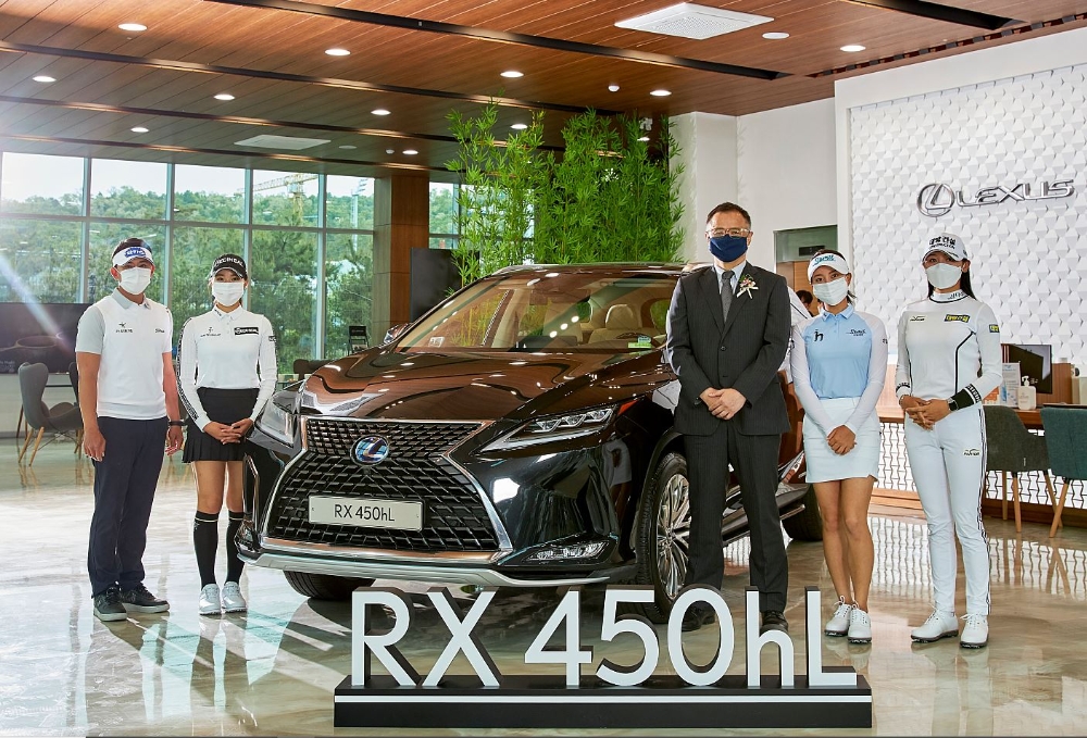 ‘RX 450hL’ 홍보대사.(사진=렉서스코리아)