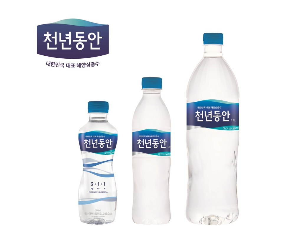 강원심층수, 천년동안 BI 및 제품 패키지 리뉴얼 공개