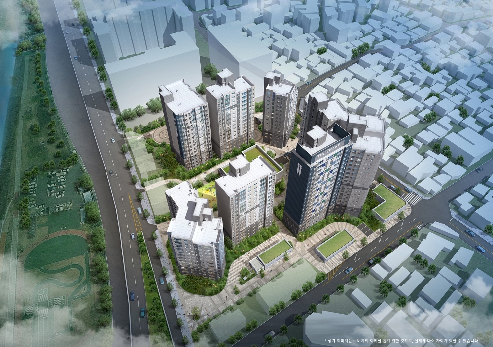 더샵 수성오클레어 조감도