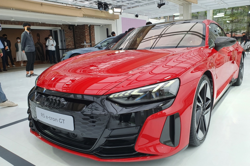 아우디 RS e-트론 GT.(사진=최영록 기자)