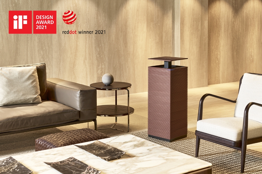 코웨이 노블 공기청정기, iFㆍ레드닷 디자인 어워드 수상