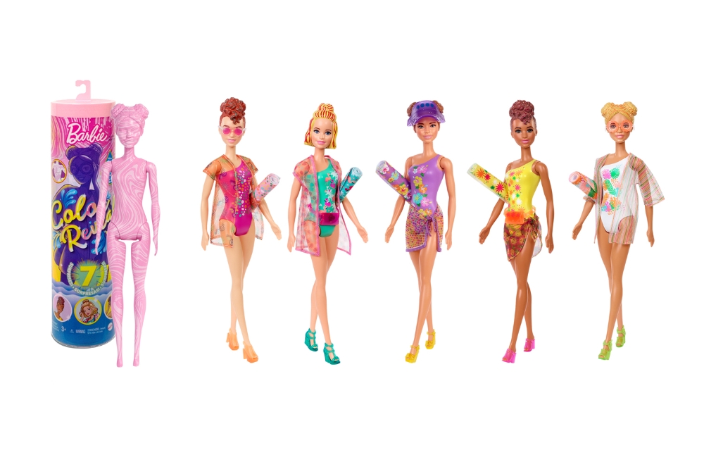 바비•핫휠, ‘컬러 체인지’ 요소를 더한 체험 완구 각각 선보여