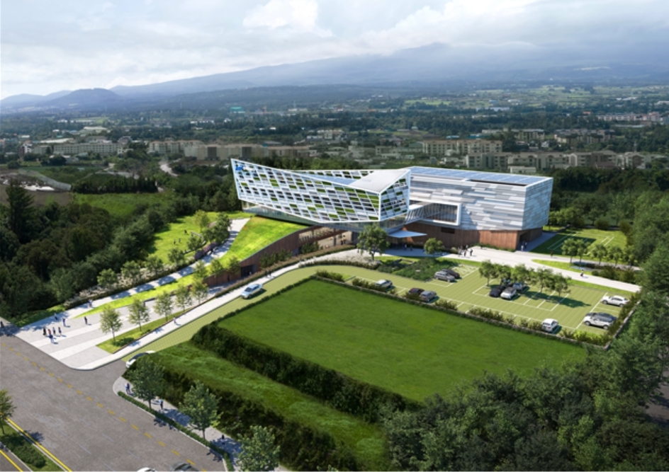 : 제주본부 신사옥 조감도 1부.(사진=전력거래소)