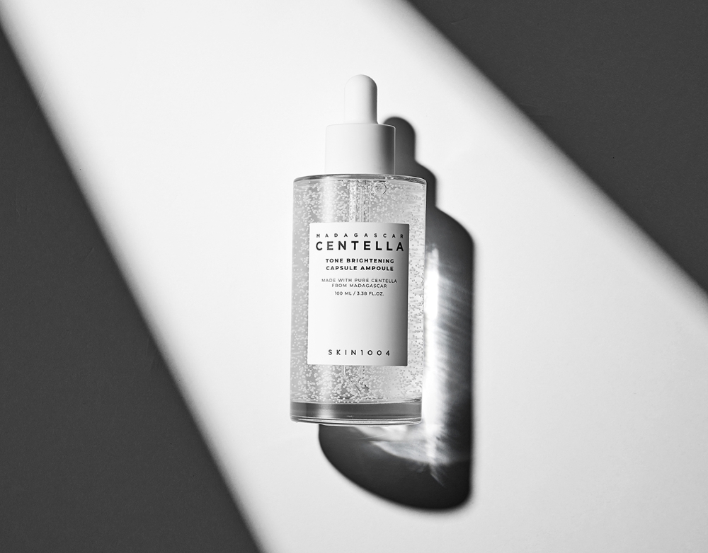 마다가스카르 센텔라 톤 브라이트닝 앰플.(사진=스킨1004)