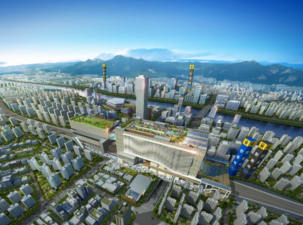 아레나 X 스퀘어 조감도