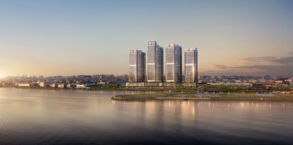 힐스테이트 시화호 라군 인테라스 투시도.(사진=현대건설)