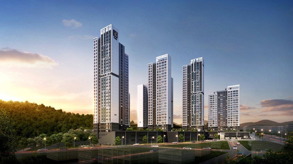 초읍 하늘채 포레스원 투시도.(사진=코오롱글로벌)