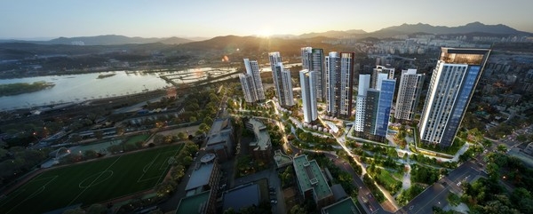 부곡다구역 재건축 조감도.