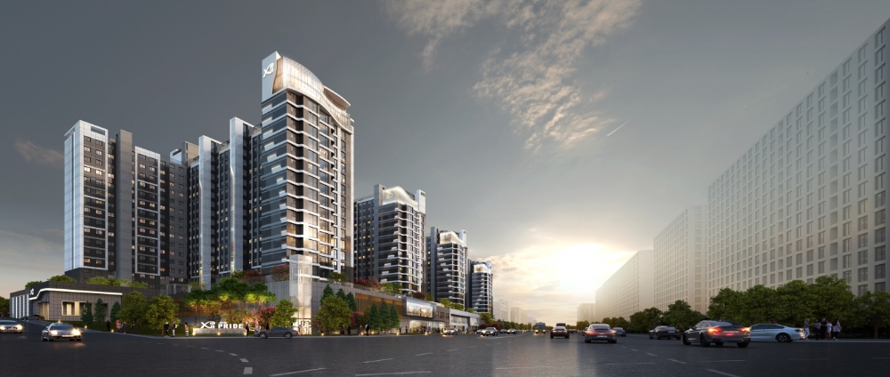 문전건영아파트 리모델링사업 투시도.(사진=GS건설)