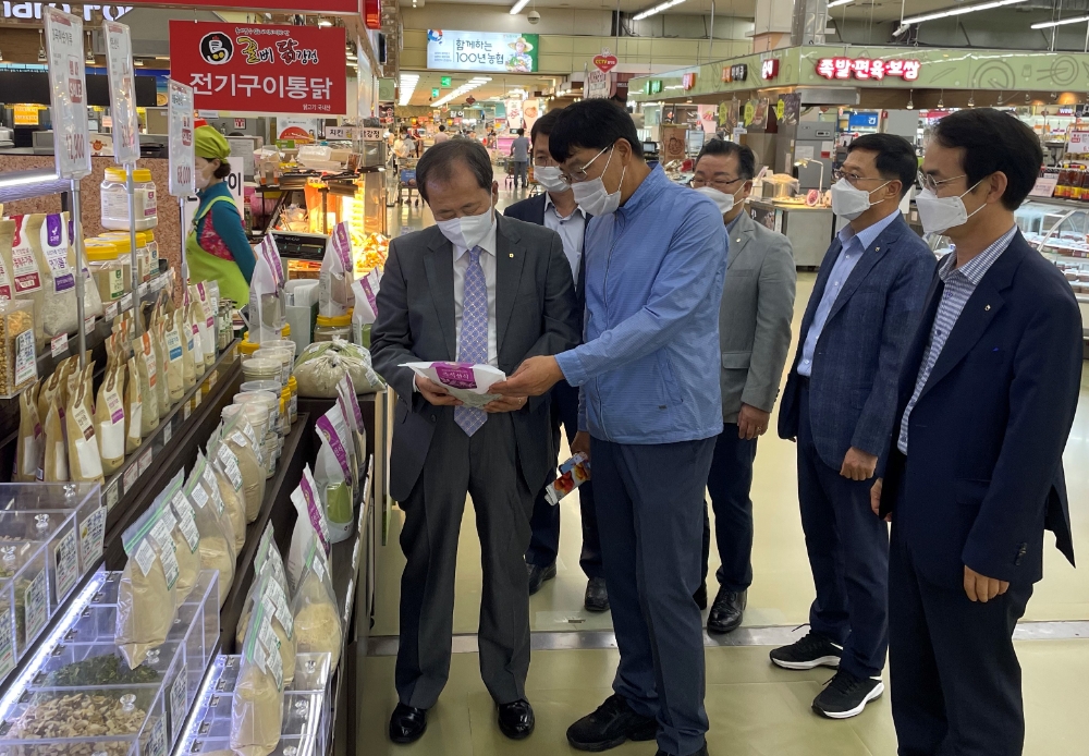 농협중앙회 감사위원장, 농협유통 감사 현장 찾아