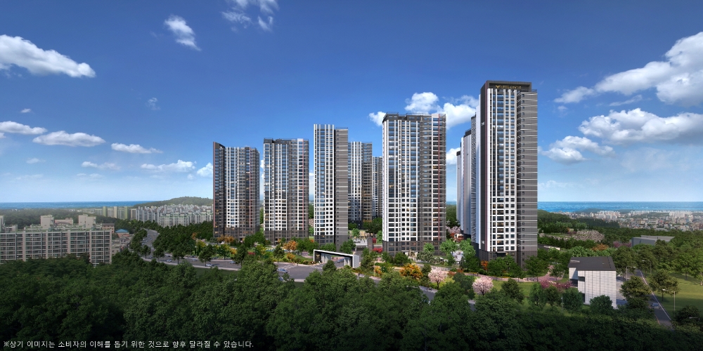 강릉 롯데캐슬 시그니처 투시도.