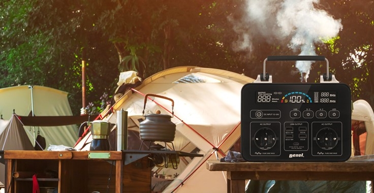 SM그룹 벡셀, 캠핑용 500W 대용량 보조배터리 선보여